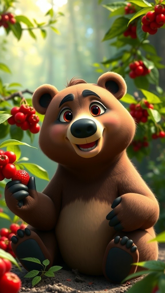 Bear Stuck in a Tree