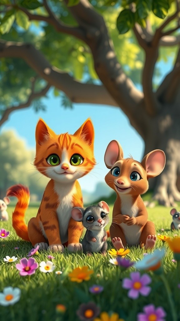 चूहा और बिल्ली की दोस्ती