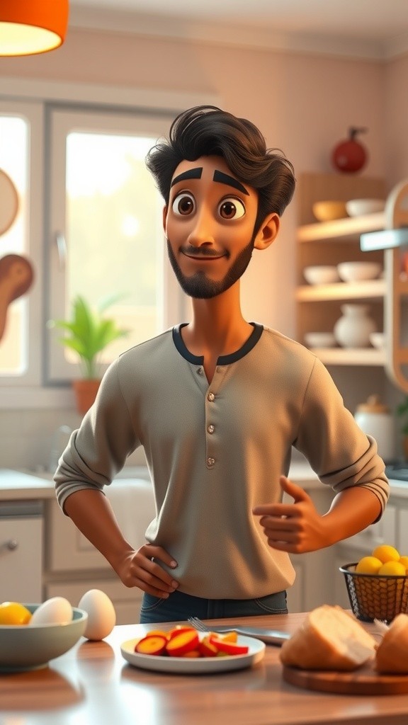 ببلو کا نمکین ناشتہ