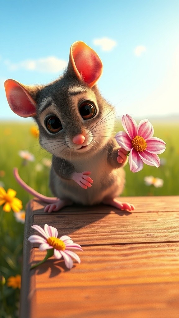 The Adventures of Nibbles: A Tiny Mouse with Big Dreams