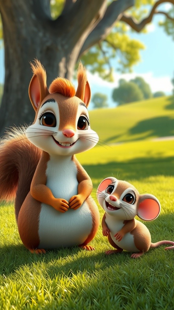 Sharing Acorns and Warmth