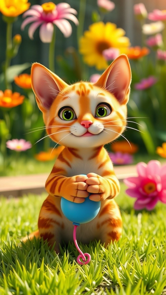 Kucing dan Burung: Kebahagiaan dalam Pertolongan