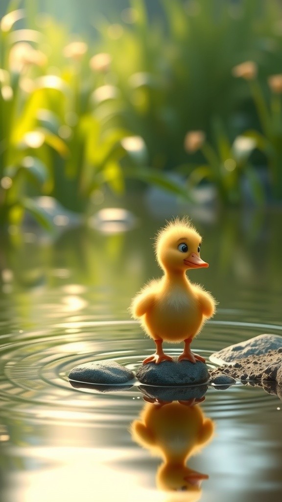 The Cat and the Drowning Duck: A Tale of Unlikely Heroes