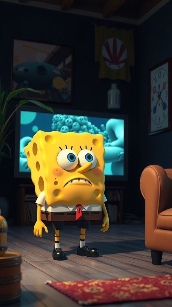 SpongeBob.exe vs Super Mario: Epic Slime Battle!