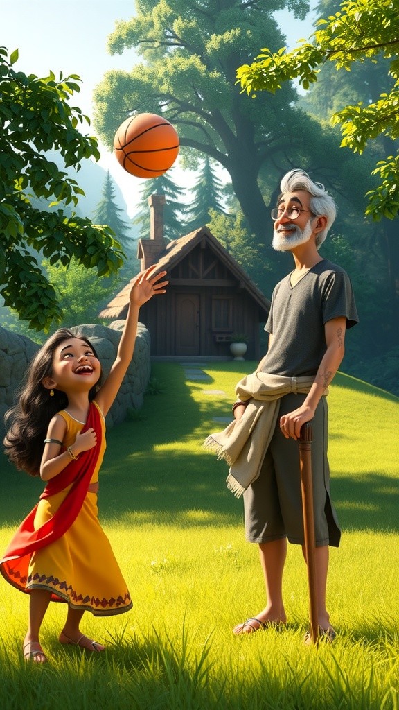 بچوں کی جادوئی مہم: بہادری اور نیکی کا راز