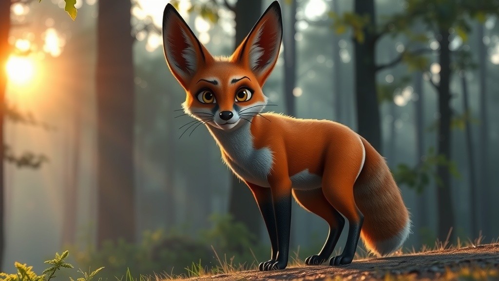 The Tale of Rusty: The Enigmatic Fox