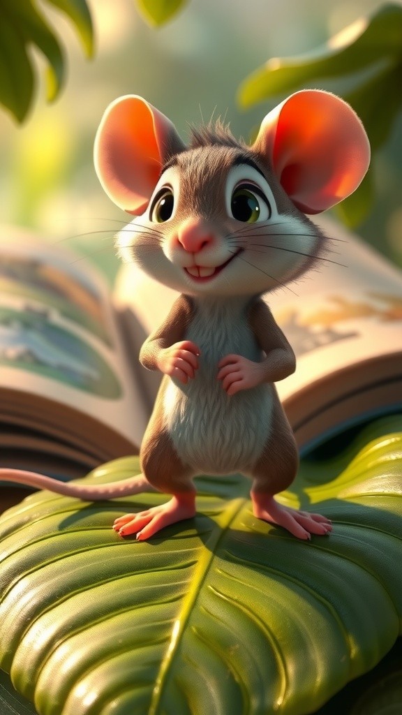 Milo the Brave Mouse: A Tale of Courage