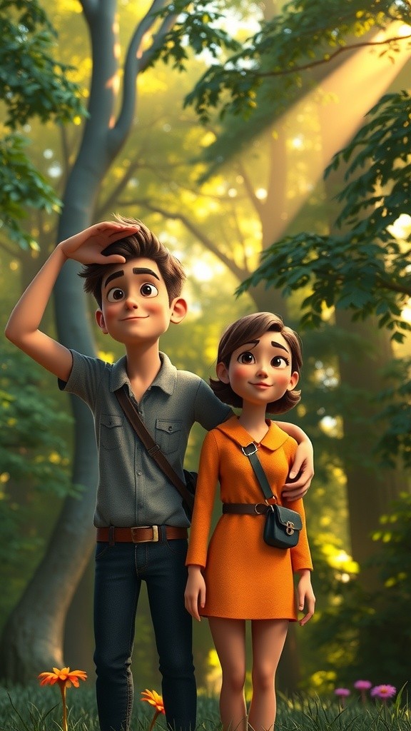 The Magical Forest Adventure: A Tale of Bravery and Friendship