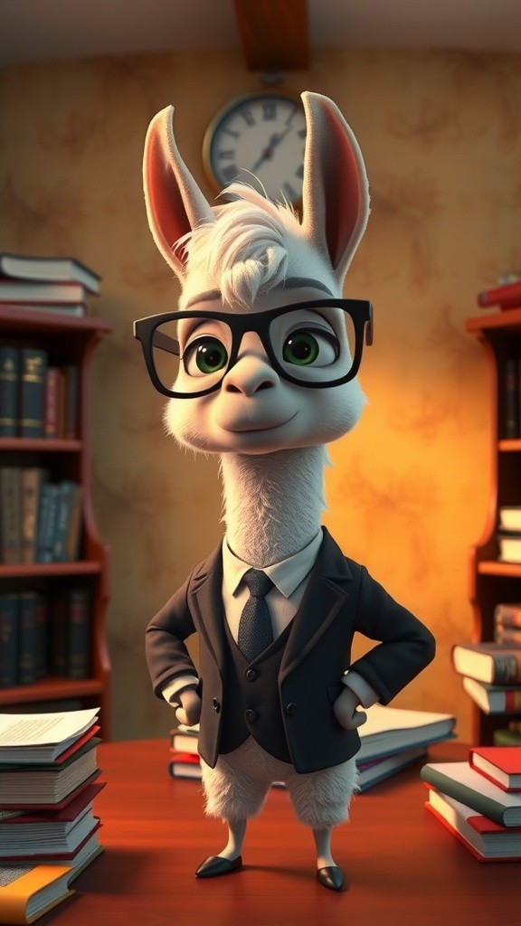 Larry the Llama: Courtroom Capers in Fluffington