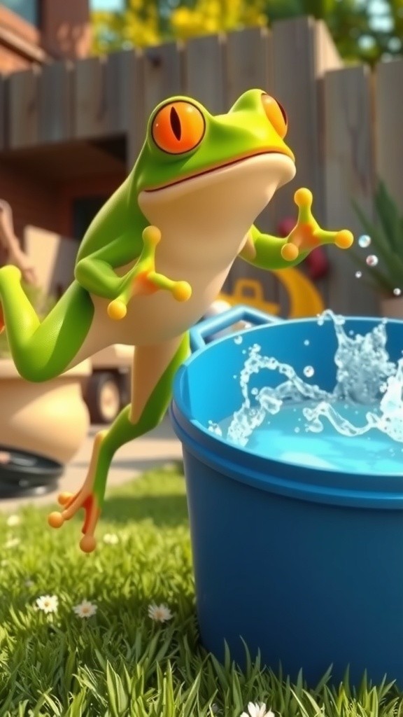 Katak: Dari Panik ke Santai di Ember!