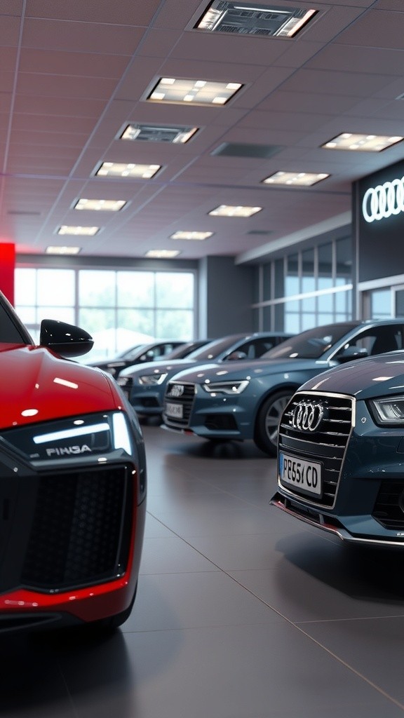 Audi शोरूम में मजेदार मुलाकात