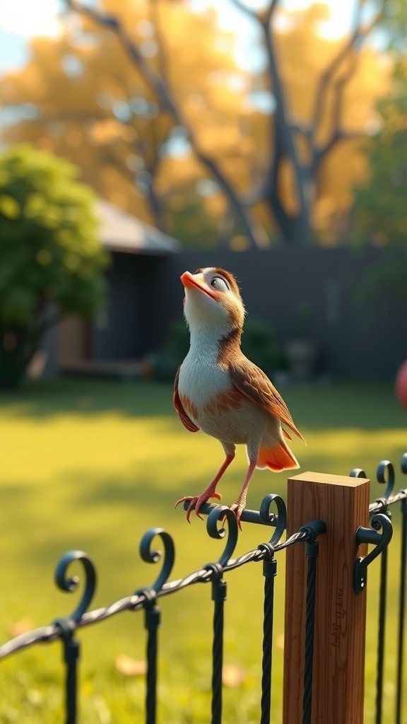 Ayam Kecil yang Ingin Terbang dan Belajar Berenang