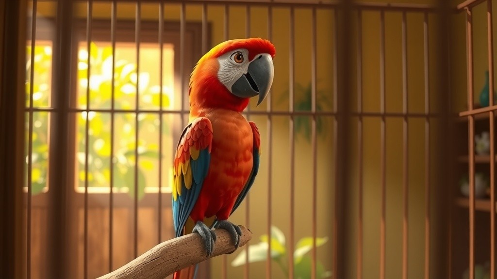 रामू और समझदार तोता