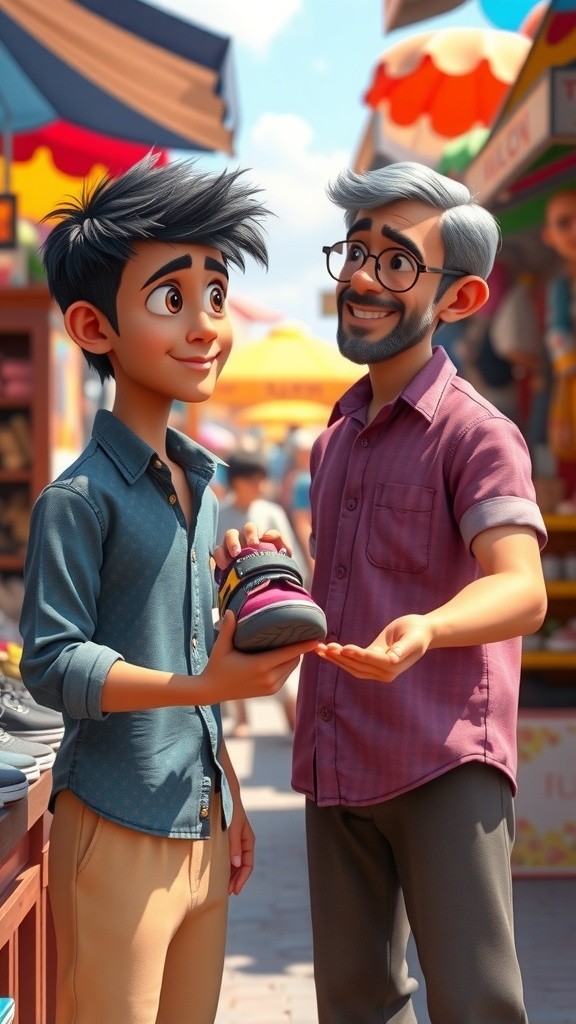 Sepatu Ajaib Budi: Lari Kenceng Sampai Nabrak!