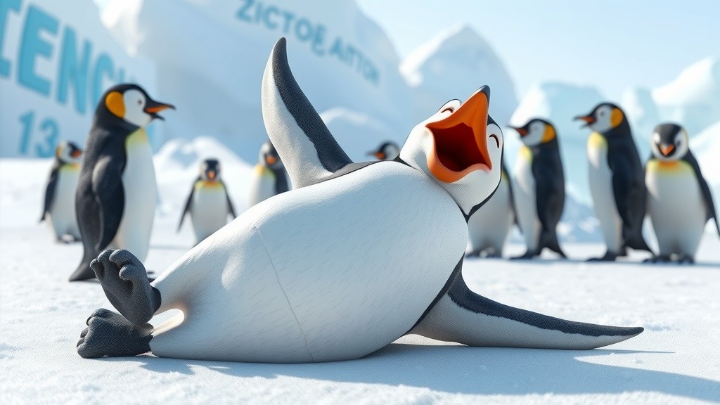 Lumeo Si Penguin Kecil dan Mimpinya Melihat Aurora