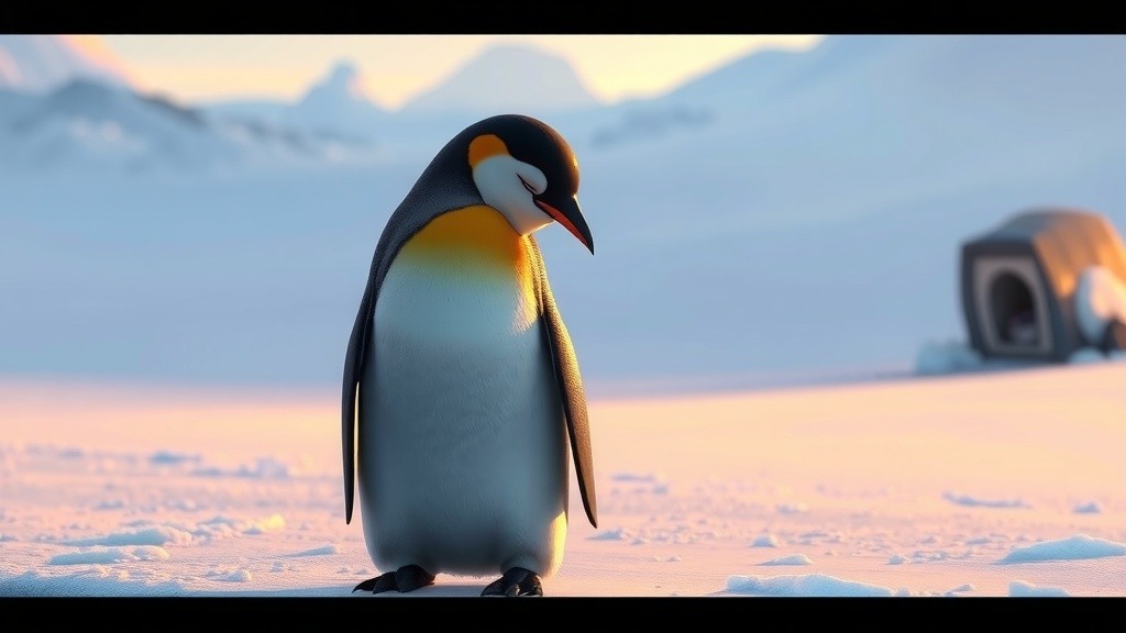 Keberanian Lumeo si Penguin Kecil