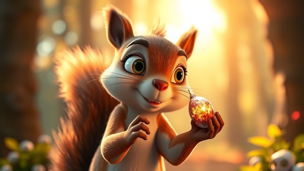 गिलहरी और जादुई पेड़