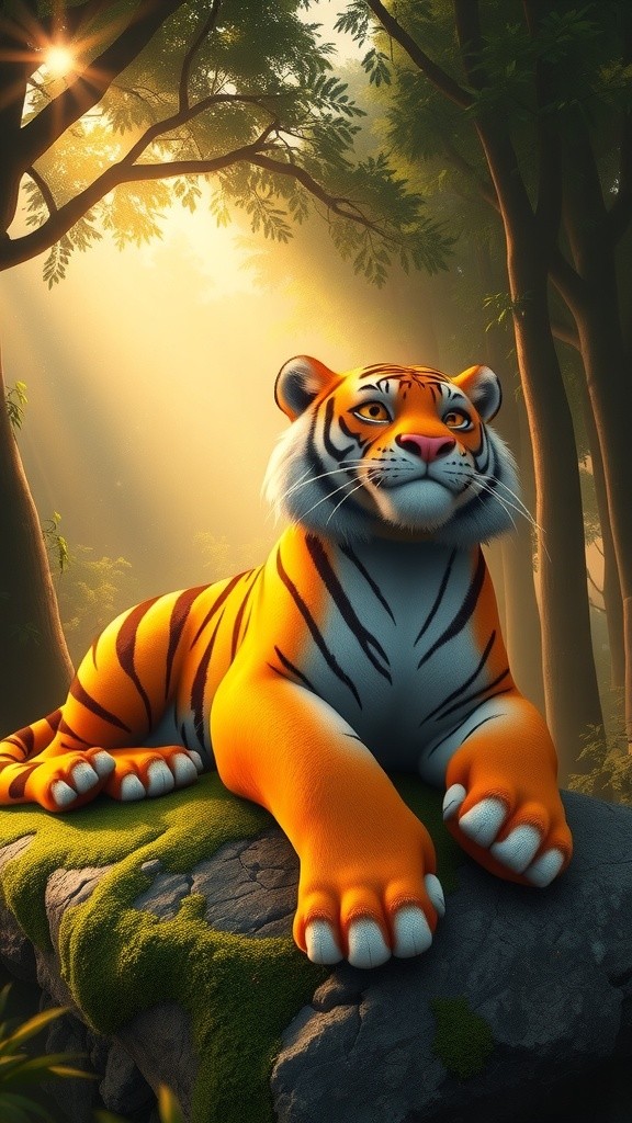 বাঘ আর বিড়ালের কাহিনী