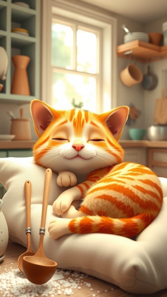 Cat Cooking Adventures