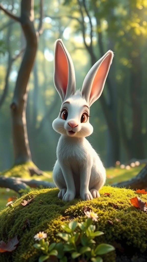 قصة السلحفاة الذكية والأرنب