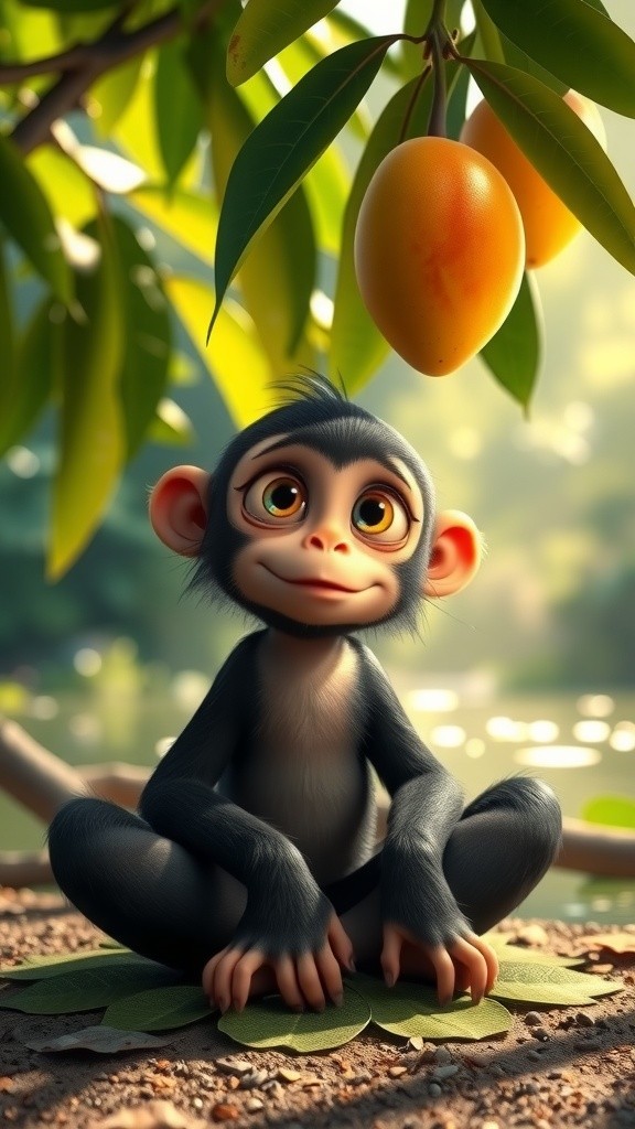 Miko and Cranky's Mango Journey