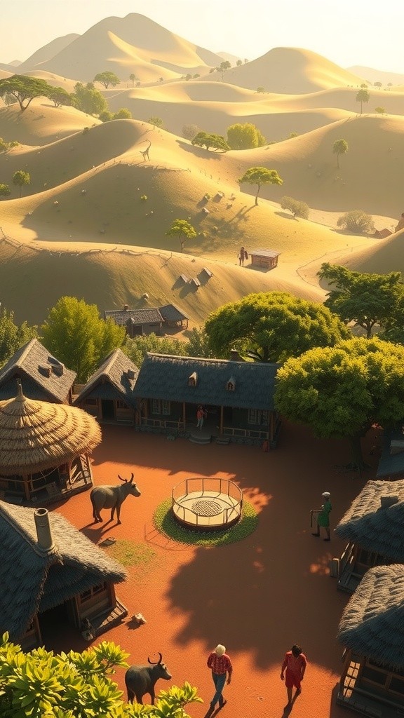 The Tortoise and the Talking Drum: A Lesson on Greed and Sharing