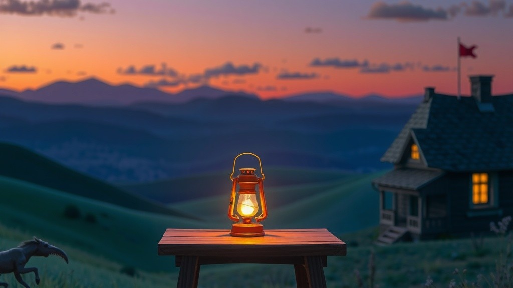 The Haunted Lantern: A Terrifying Adventure