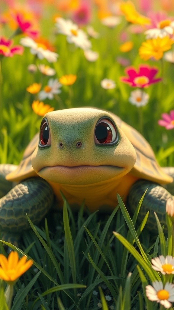 The Brave Tortoise's Adventure