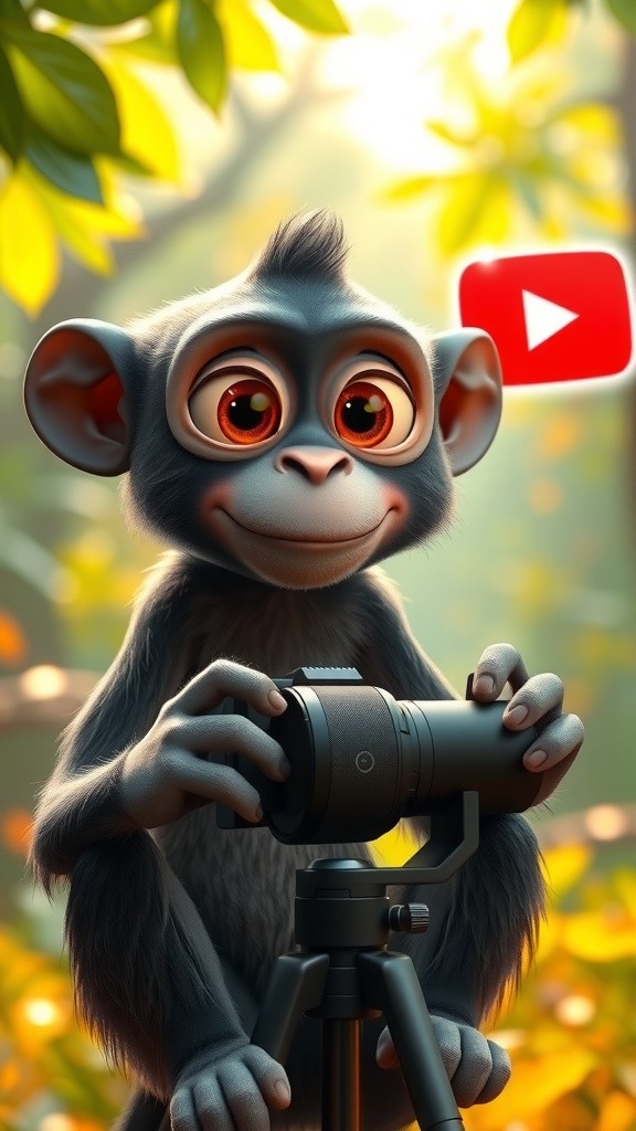 مزاحیہ بندر کا وی لاگ: جنگل کی خوبصورتی میں