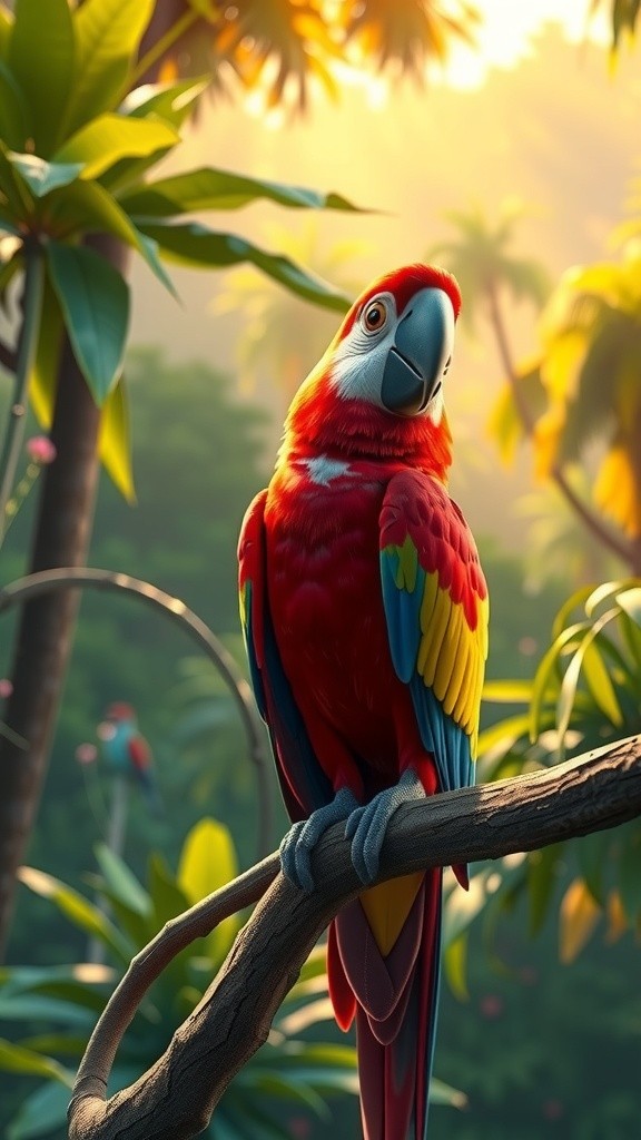 A Parrot's Jungle Adventure