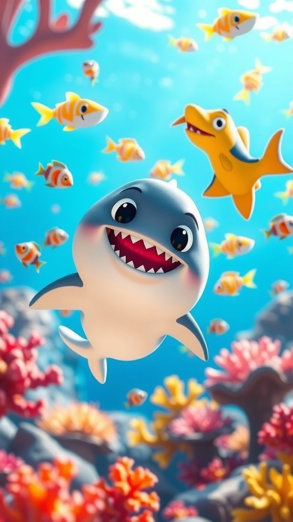 Baby Shark Battles the Giant Candy Monster