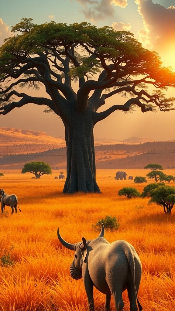 Tambo's Dance in the Savannah