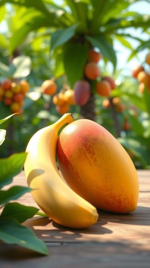 রাজা আম আর সহজ কলার বন্ধুত্ব