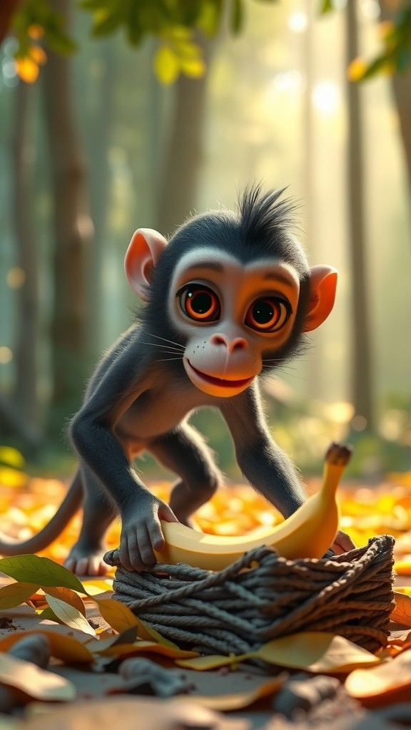 Monyet Licik Terjebak Pemburu!