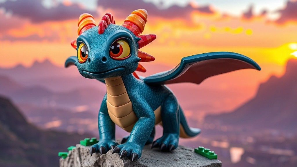 Pertarungan Epik: Ninja vs Naga LEGO!