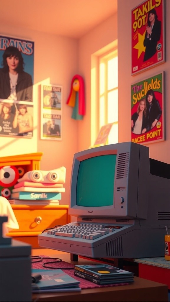 Kids in the 90s: A Colorful and Fun Adventure!