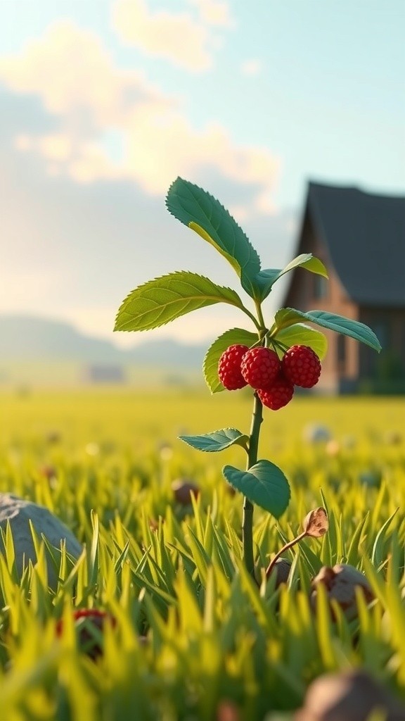 چڑیا اور شہتوت کا درخت