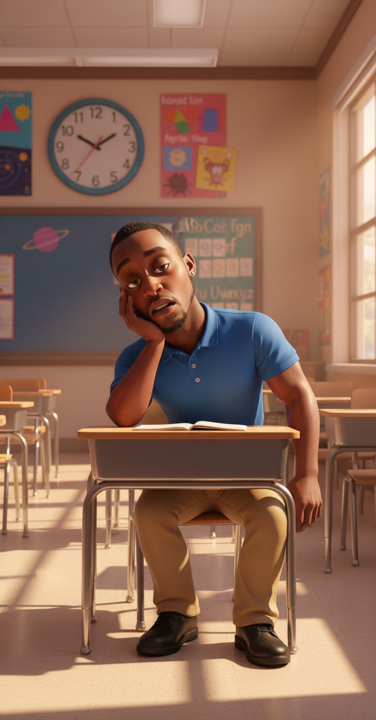 Nyar's Shocking Moment in Class!