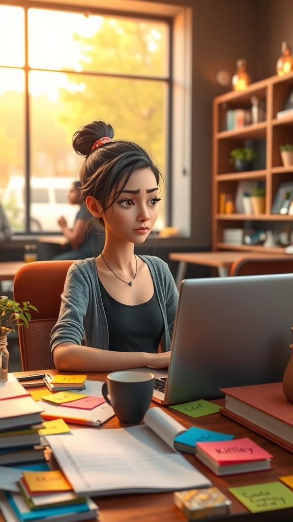Finding Peace in Chaos: Chloe's Coffee Shop Journey
