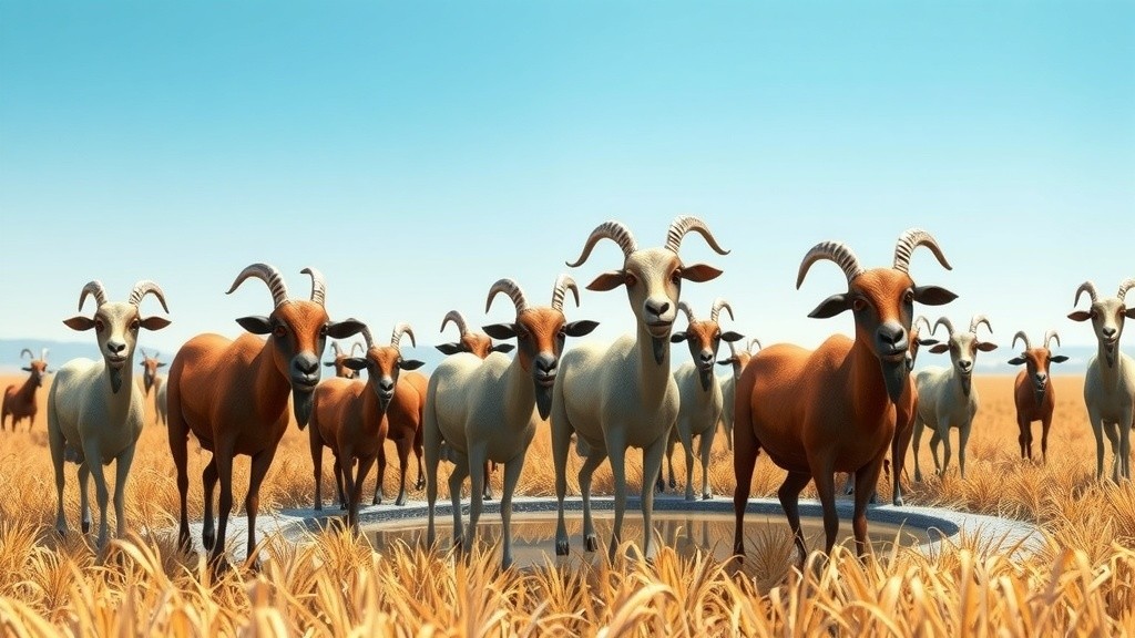 The Lion and the Goats