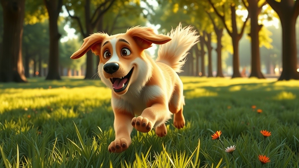 Rover's Park Adventure: A Mischievous Encounter