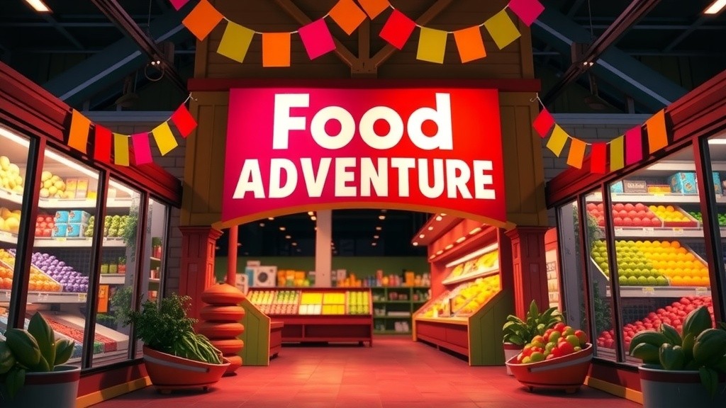 The Great Grocery Adventure: Blinky's Banana Blunders!