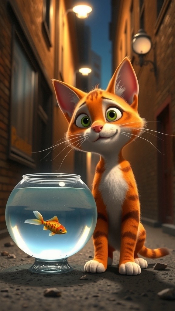 Kucing dan Pahlawan Sahur: Cerita tentang Kebaikan