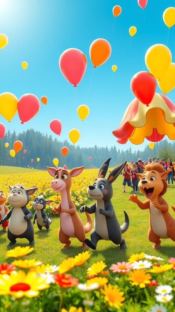 Dancing Animals: A Height Order Dance Showcase!