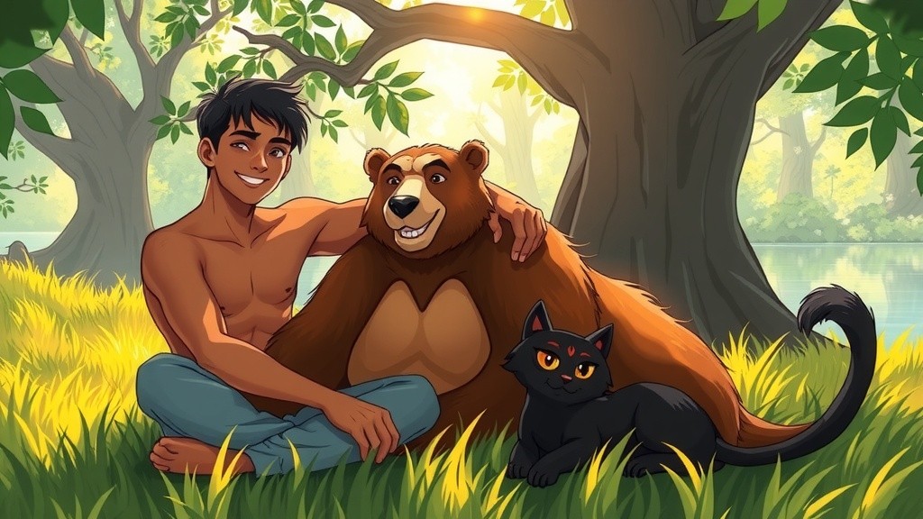 मोगली और दोस्तों की साहसिकता: बघीरा की बचाव कहानी