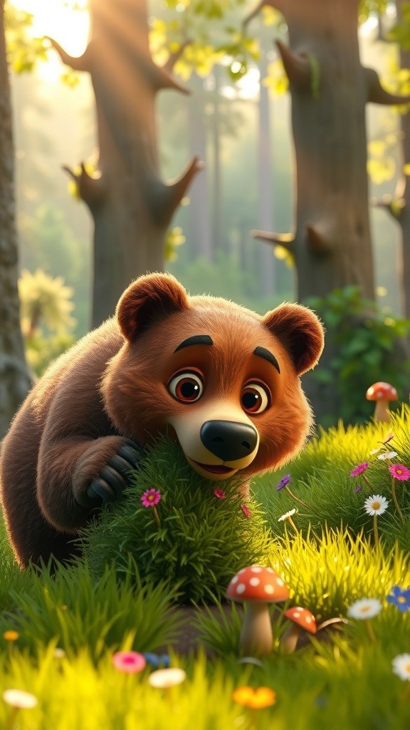 Beruang dan Permen yang Hilang