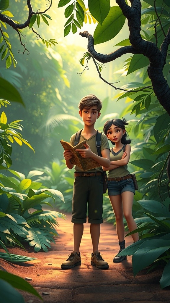 Jungle Adventure: Kids vs. Wild Animals!