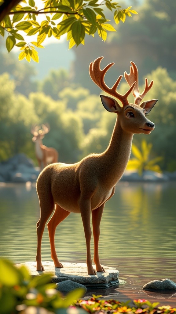 Harmony in Nature: Wildlife's Gentle Moments