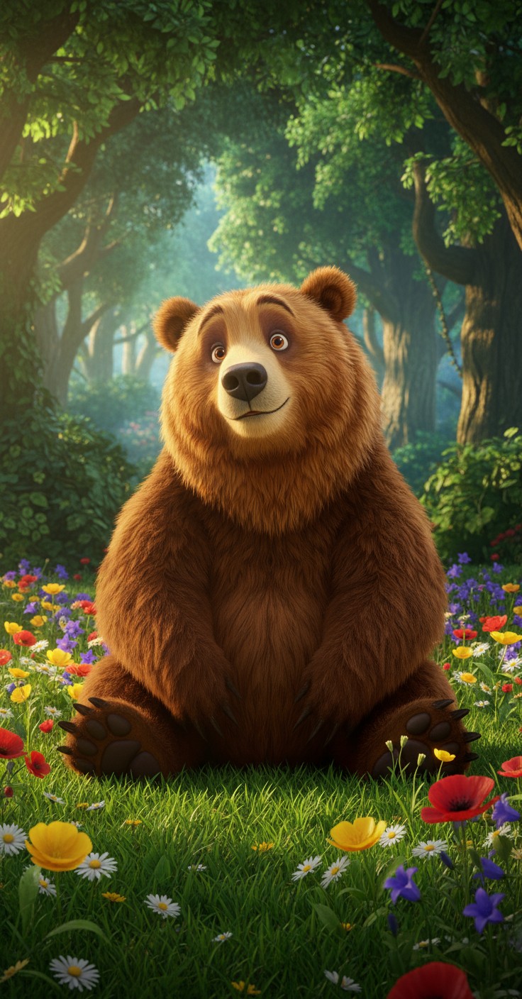 Bear Stuck in a Tree