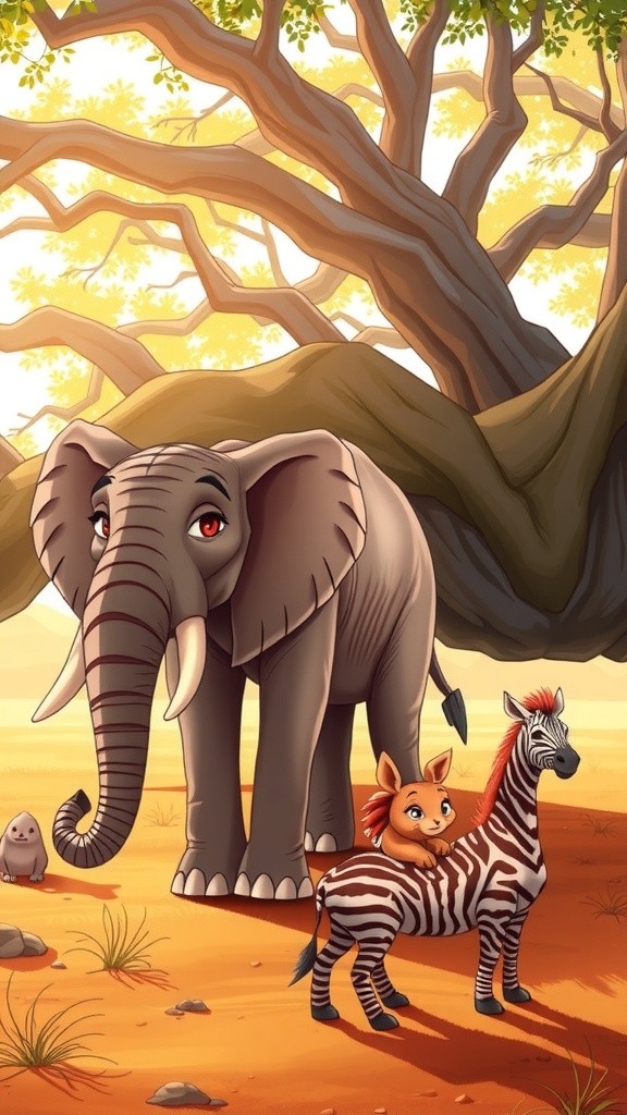 Journey to the Great Lake: A Savanna Tale